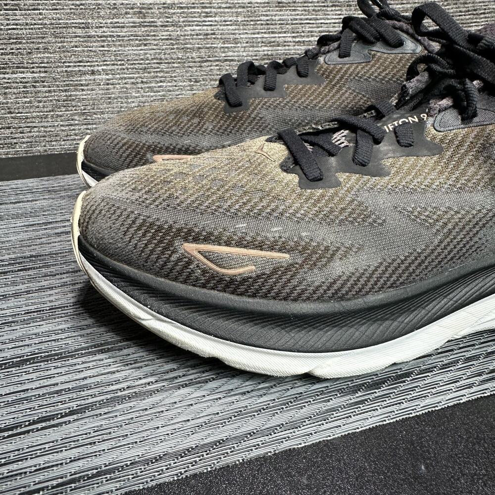 Hoka Clifton 9 Running Shoes Black Rose Gold 1132211 BRGL - Women's 9 B - Picture 3 of 16